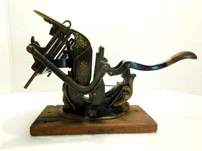 古董老式/复古BALTIMORE铸铁平板电脑小卡片印刷版VGC!! — 第 1/4 张图片