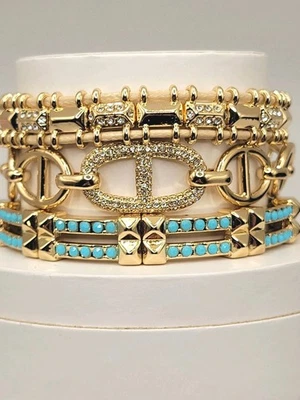 Bomb Party Summer Stacks 2025 Wild Gypsy at Heart Gold Plated Stack ST10043 - Image 1 of 4