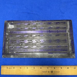 Placa de impresión (AMERICANA) aviones voladores. ¿Anuncio de American Airlines? - Imagen 1 de 12