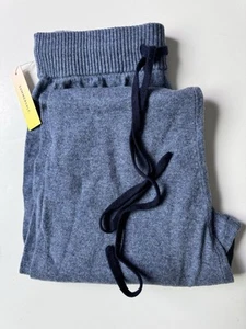Summersalt 90% Merino Wool 10% Cashmere Women’s Jogger Pants Sz Small Blue NWT! - Foto 1 di 5
