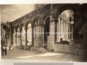SPLIT SPLIT Peristil postcard vintage Animated CROATIA - Picture 1 of 2