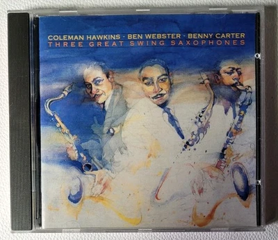 CD  Coleman Hawkins/Ben Webster/Benny Carter   three great  Remastered  - Bild 1 von 2