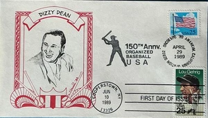 HNLP Hideaki Nakano 2417 Lou Gehrig 150th Ann Baseball Dizzy Dean  - Picture 1 of 1