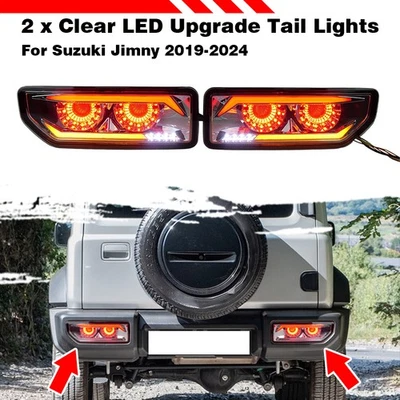 LED Tail Light Assembly For Suzuki Jimny 19-24 Rear Brake Lamp With Turn Signal - Image 1 of 4