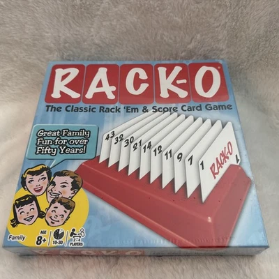 RACK-O Juego de Cartas - Noche de Juego Familiar Niños 8+ y Adultos NUEVO Precintado Foto 1 de 4