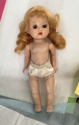 Vintage 1950s 8" Walker Nancy Ann Muffie Doll Blue Eyed With Ballerina Undies - Image 1 of 4