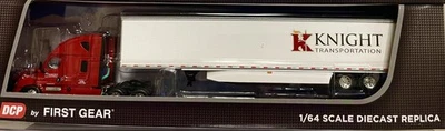 DCP by First Gear- 60-0778 Knight Transportation Cascadia w/53' Van, New in Box - Image 1 of 2