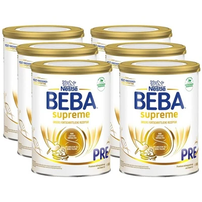Nestlé BEBA SUPREME PRE Anfangsnahrung (6 x 800g) - Bild 1 von 4