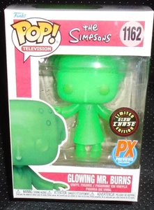 FUNKO POP ! TELEVISION -  GLOWING MISTER BURNS -  CHASE EXCLUSIVE FIGURE - #1162 - Picture 1 of 2