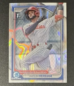 Raylin Heredia 2024 Bowman Chrome Prospects 1st Lava Refractor /399 #BCP-146 - Bild 1 von 2