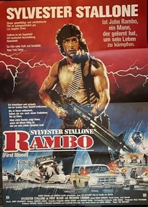Rambo  (Sylvester Stallone)  Din A1 Plakat - Bild 1 von 1