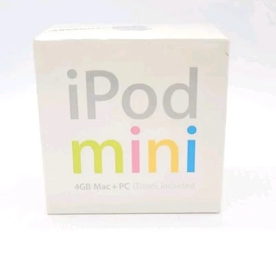 NEW IN BOX/SEALED Apple iPod Mini 4 GB Silver 1st Gen M9160LL/A 2004  - Image 1 of 4