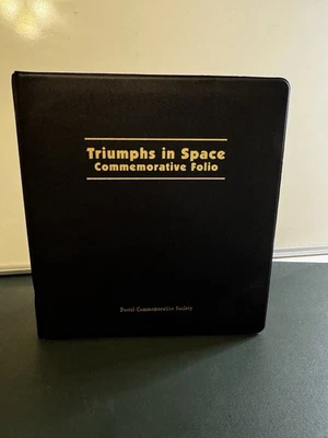 🛰️ Triumphs in Space Commemorative Folio – Postal Commemorative Society - Image 1 of 4