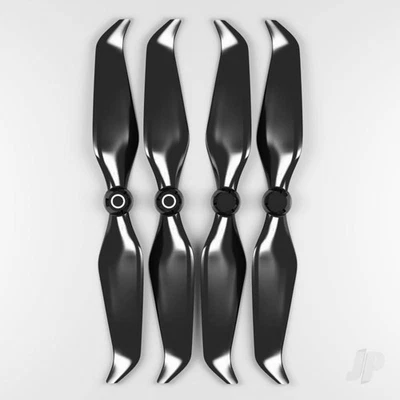 Master Airscrew 9.5x5.7 STEALTH Prop Set x4 Black - DJI Phantom 4 RC Drone - Image 1 of 4