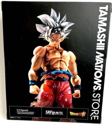 Bandai S.H. Figuarts Goku Ultra Instinct Sign Limit Breaker Dragon Ball Super EUA - Imagem 1 de 4