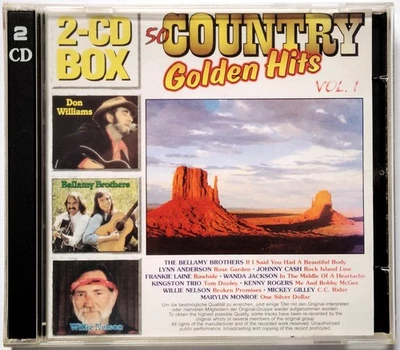 50 Country Golden Hits Vol. 1 (1999) 2-CD's, Folk Rock, Country Rock, gebr. - Bild 1 von 2