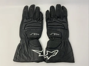 Guantes de moto Alpinestars Stella Sp-3 de cuero negro para dama talla M medianos - Imagen 1 de 7
