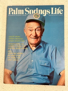 January 1977 Palm Springs Life Magazine Of The Desert Empire William Demarest - Picture 1 of 9