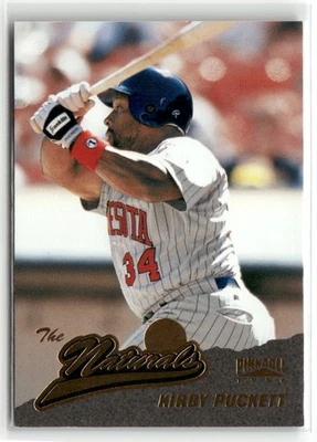 1996 Pinnacle #155 Kirby Puckett Minnesota Twins - Image 1 of 2