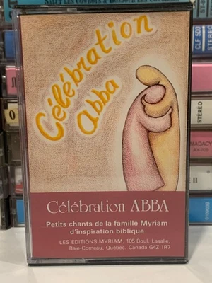 Célébration ABBA Cassette Tape French Religious Kids Songs Myriam Baie-Comeau - Image 1 of 2