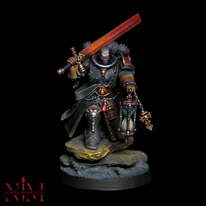 Warhammer 40k bemalt Blood Angels Primaris Judiciar - Bild 1 von 4