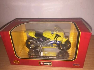 Bburago Burago 1:18 Diecast Moto GP HONDA PONS RC211V N. 3 Max Biaggi 2004 MIB - Imagen 1 de 2