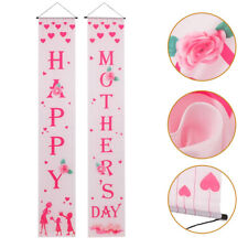 Happy Mothers Day Porch Banner Wall Sign Decoration
