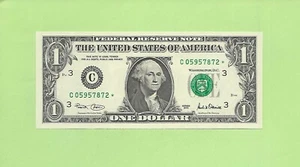 2001* ..UNCIRC $1 C 0595 7872 * .... 2001 $1 C-* STAR NOTE FRN - Picture 1 of 2