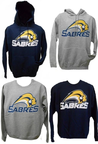 NEW Buffalo Sabres Adult Mens SIZE M-L-XL  NHL Hoodie or Crew Sweashirt by G-III Cover