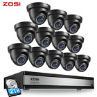 ZOSI 2MP 1080P CCTV Camera 16CH DVR 2TB Home Security System IR Night Vision