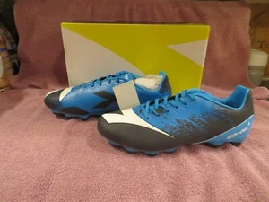 *NEW Mens Smoke Blue & Black Diadora Soccer Cleats, 11 - Picture 1 of 3