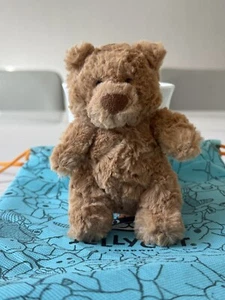 AUTHENTIC‼️Jellycat BARTHOLOMEW BEAR BAG CHARM New ✅NWT KeyChain - Picture 1 of 6