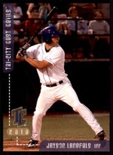 2010 Grandstand Tri-City Dust Devils Jayson Langfels /1 Tri-City Dust Devils
