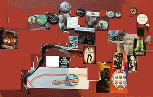 Star Wars Celebration 2023 - Large Collection of Swag stickers, buttons, cards + - Picture 1 of 2