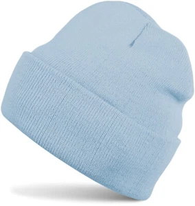 Klassische Wollmütze Typ Beanie für Kinder, fein gestrickte Mützen - Bild 1 von 39