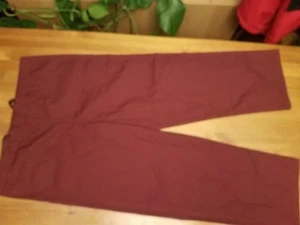 Landau Unisex Reversible Drawstring SCRUB Pant - Wine Size XSM - Picture 1 of 5