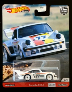 Hot Wheels Car Culture Thrill Climbers Porsche 934.5 Premium Die-cast Race Car - Picture 1 of 4