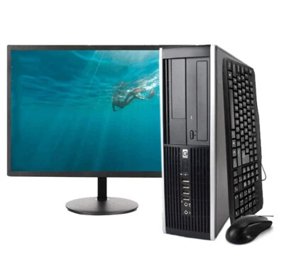 POSTAZIONE i5 WIFI PC COMPUTER FISSO DESKTOP POTENTE 8GB 20' HP RICONDIZIONATO - Immagine 1 di 4