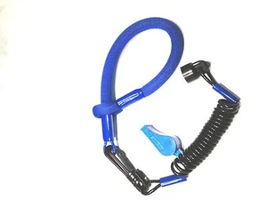 SEADOO GT GTI GTS GTX SP SPX XP SPI GS GSX NEW NON DESS SLIP LANYARD BLUE - Picture 1 of 1