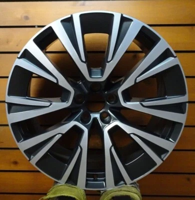 Cerchio In Alluminio OEM Volvo XC90 2016-2022 96970 70493 20x9 CNC Charcoal - Immagine 1 di 4