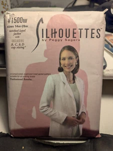 Silhouettes 1500 Jacket Misses Sewing Pattern Uncut Size 14W to 28W - Picture 1 of 1