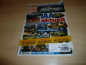 Zeitung Zeitschrift - Auto Bild Heft Nr. 37 - 16.September 1995 - Audi TT Coupe - Bild 1 von 2