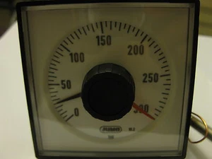 JUMO MICROSTAT Thermostat/Temperature Clock 0-300Celsius B 60.8501.0  - Picture 1 of 7
