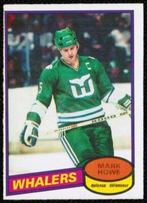 1980-81 O-Pee-Chee Mark Howe Hartford Whalers #160 - Image 1 of 2