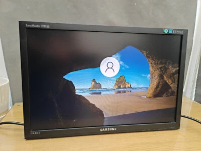 Samsung SyncMaster EX1920W 19" LED Wide Monitor - Black - VGA / DVI INC CABLES ✅ - Image 1 of 4