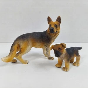 Schleich 2005 German Shepherd Family Retired Dog Pup Figurine Toy - Picture 1 of 9