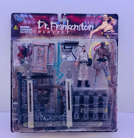 McFarlane Toys-Dr. Frankenstein Action Figure Playset-Monsters Series 2 Cover