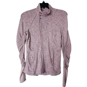 FP Movement By Free People Womens Full Zipper Jacket Medium Athletic Thumbholes - Picture 1 of 14