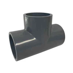 ERA 1-1/4" CPVC Tee Fitting Sch 80 Socket x Socket High Temp Chemical Resistant - Picture 1 of 3