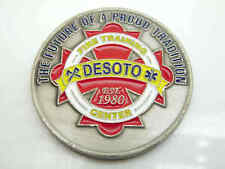 DESOTO FIRE TRAINING CENTER CHALLENGE COIN